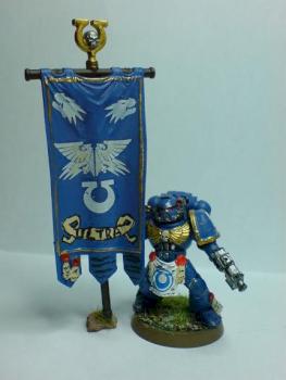 Ultra Marines Standartenträger by xmag