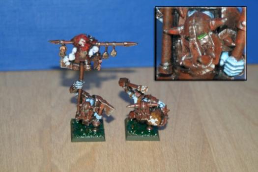 Spectral Black Orcs Command Group Pict 2 by Kaya