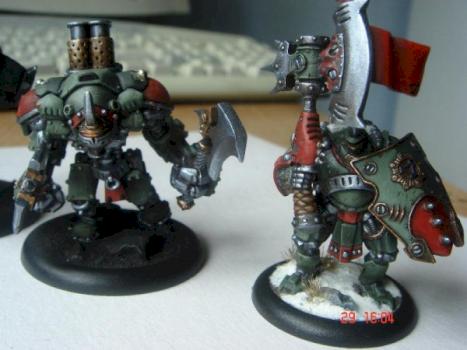 Khador Kovnik & Berserker(W.I.P.) by Bliz