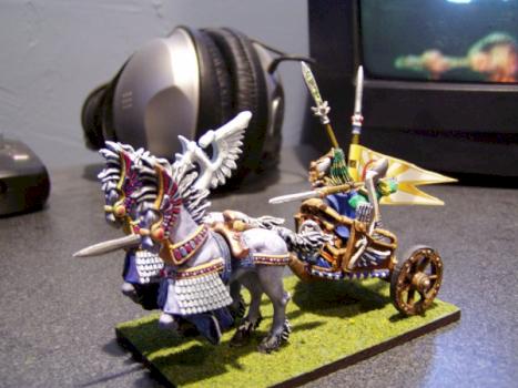 Warhammer Fantasy Highelf Chariott by brentc1