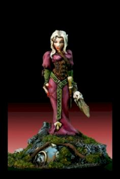 Hyrekia, Sorceress by Dark Elf Miniatures