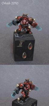 Space hulk terminator with lighting claws by Orkish by WhiteRavenFactory