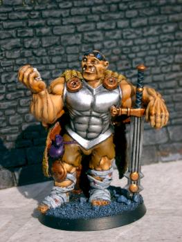 Half Ogre Barbarian by Shaper78