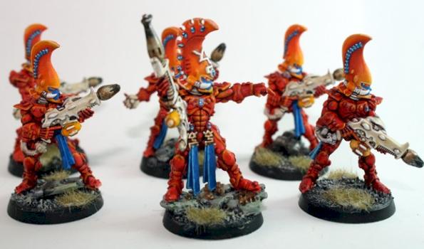 Eldar Fire Dragons by Yog-Sothoth