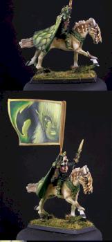 WARHAMMER Wood Elf with Standard by rene