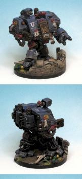 Ultramarines Dreadnought. by winterdyne