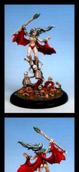 Thanis the bonecaller by Dark Elf Miniatures