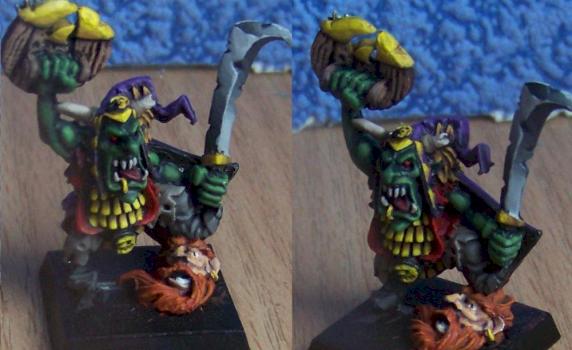 Goblin Chieftain by gen. Szrama