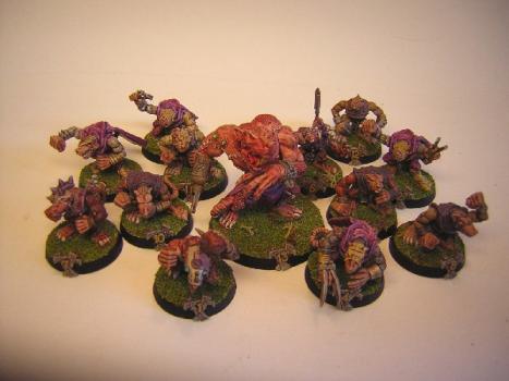 Blood bowl bloodbowl skaven conversion team pro painted by tyyler
