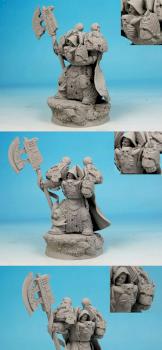 28mm / 30mm SF Templar Knight conversion /sculpture by Scibor