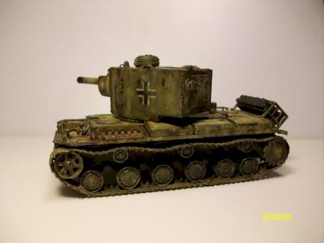 KV-2 754 (r.) 1/72nd Scale by Valknov