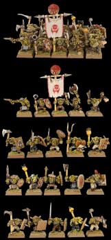 Warhammer Goblin Regiment by JamesTTravers