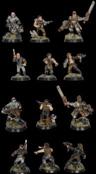 Necromunda Gangers by JamesTTravers