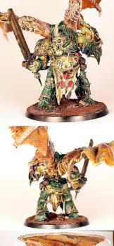 Deamon Prince of Nurgle with Wings by gmurie