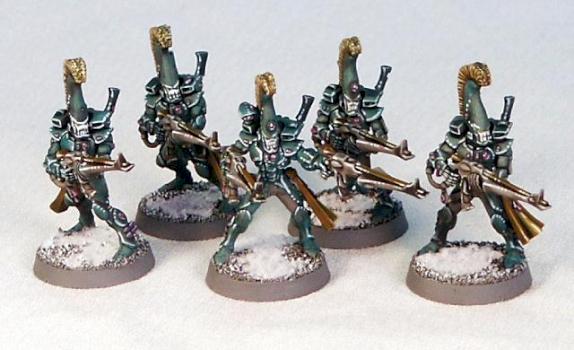 Eldar Dire Avengers by Sacred Circle Minis