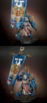 Ultramarines Standard Bearer by IRKUCK