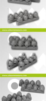 Conversions parts from Scibor Monstrous Miniatures by Scibor