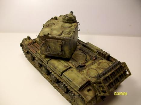KV-2 754 (r.) 1/72nd Scale by Valknov