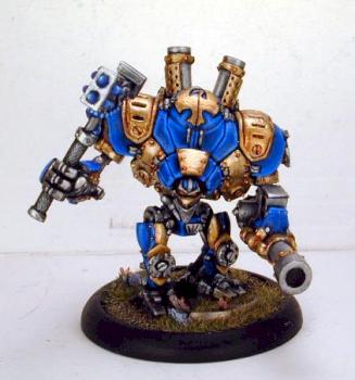 Warmachine Cygnar Defender by sorcererstudios