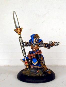 Warmachine Cygnar Captain Victoria Haley by sorcererstudios