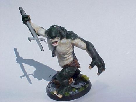 Cave Troll with Spear by Ritz