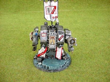 Daemonhunters Grey Knight Dreadnought by djdminis