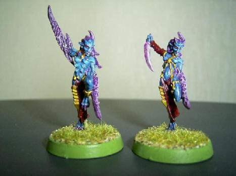 chaos daemonettes by Mota