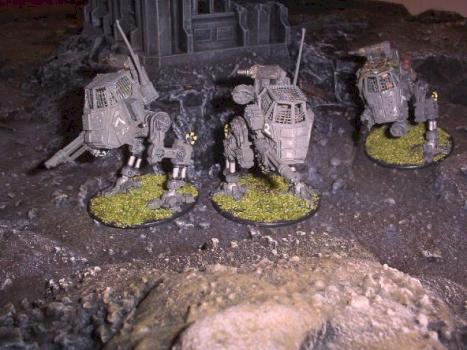 Imperial guard Sentinels by wiseman