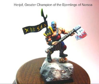 Hrjof, Norse Champion by Helthai