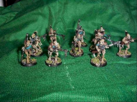 Tau Kroot Squad by wiseman