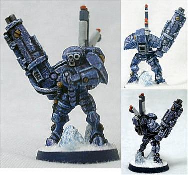 TAU Stealth Suit Commander by Capt Stewart