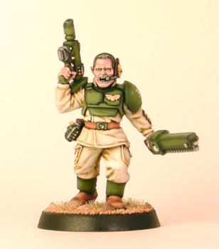 New Cadian Shock Troop Sargeant by WolfKeeper