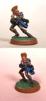 Vintage Elf Blood Bowl Reciever by falinmor2005