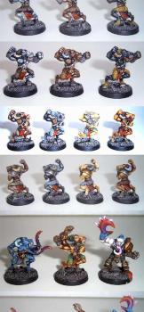 Chaos Blood Bowl Team by Aulbath