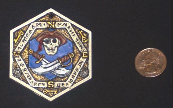 Pirate Pendant for TheBigBlueTrunk.com by Leviticus