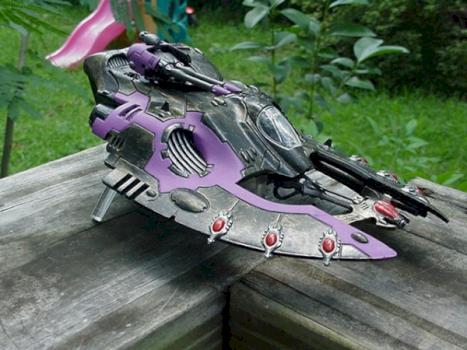 ELDAR WAVE SERPENT WITH BRIGHT LANCES by Wraithlord40k