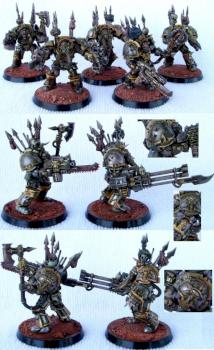 Chaos Space Marine Iron Warrior Terminator by hansolo