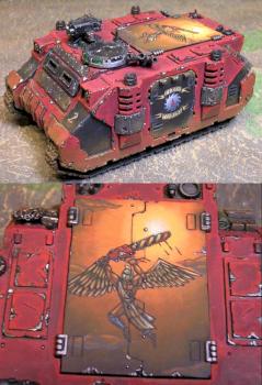 Fleshtearer rhino by Mortarion