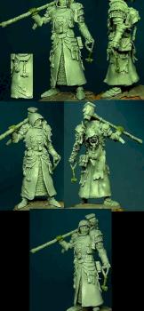 Warrior Priest (32 mm) by Chasm Keeper