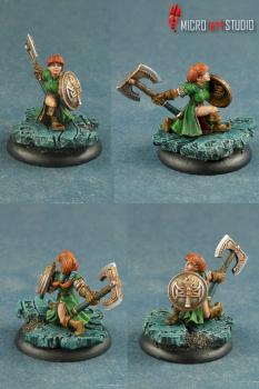 Dwarf Female Svala by Asmodean