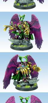 Winged Slaanesh Chaos Lord by Asariel