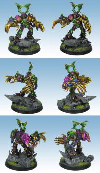Slaanesh Chaos Lord on Foot by Asariel