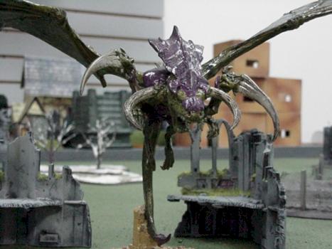 WINGED HIVE TYRANT WITH SCYTHING TALONS by Wraithlord40k