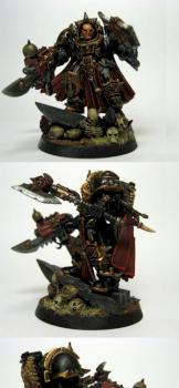 Black Legion Chaos Terminator Lord by crescence