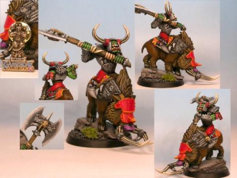 ORC WARBOSS @@ Golden Demon Finalist by fanasyminis