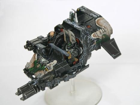 Sammael on speeder by molotoff