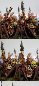 Forest Goblin Spider Riders by Monoceros