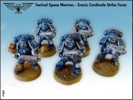 Ultramarines Tactical Squad by Arkion