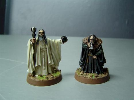 Saruman and Grima by Little Eagle