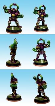 Blood Bowl Chaos Warior by Asariel